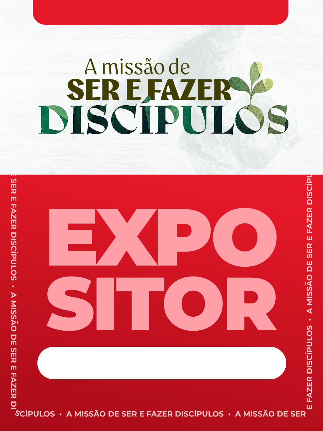 Crachá Expositor Master